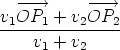   ---->      ----> v1OP1--+-v2OP2-     v1 + v2